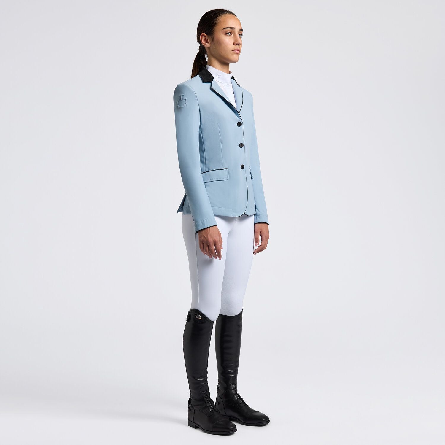 Cavalleria Toscana Girls Competition Jacket Fog