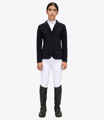 Cavalleria Toscana Mädchen Turnierjacke Schwarz