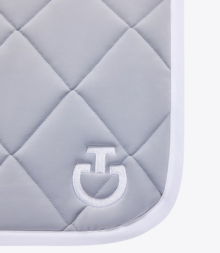 Cavalleria Toscana Dressurschabracke aus Jersey mit Rautensteppung