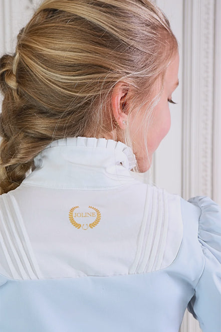 Joline Wedstrijdshirt Josephine korte mouw Aqua Blue