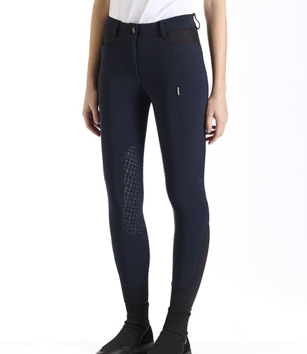 Ego7 Reithose Knee Grip Ribbed Damen