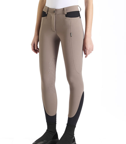 Ego7 Riding Breeches Knee Grip Ribbed Women