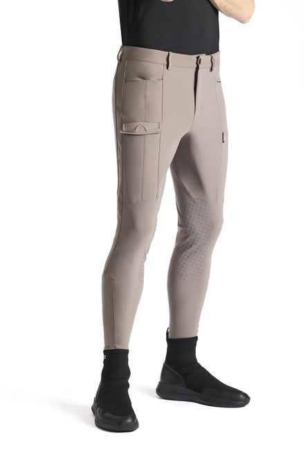 Ego7 Riding Breeches Embossed Knee Grip Men