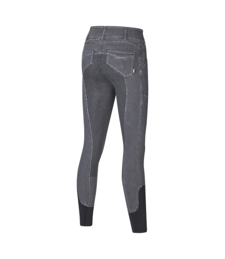 Kingsland KLKayce Damen-Reithose aus Denim mit Vollbesatz