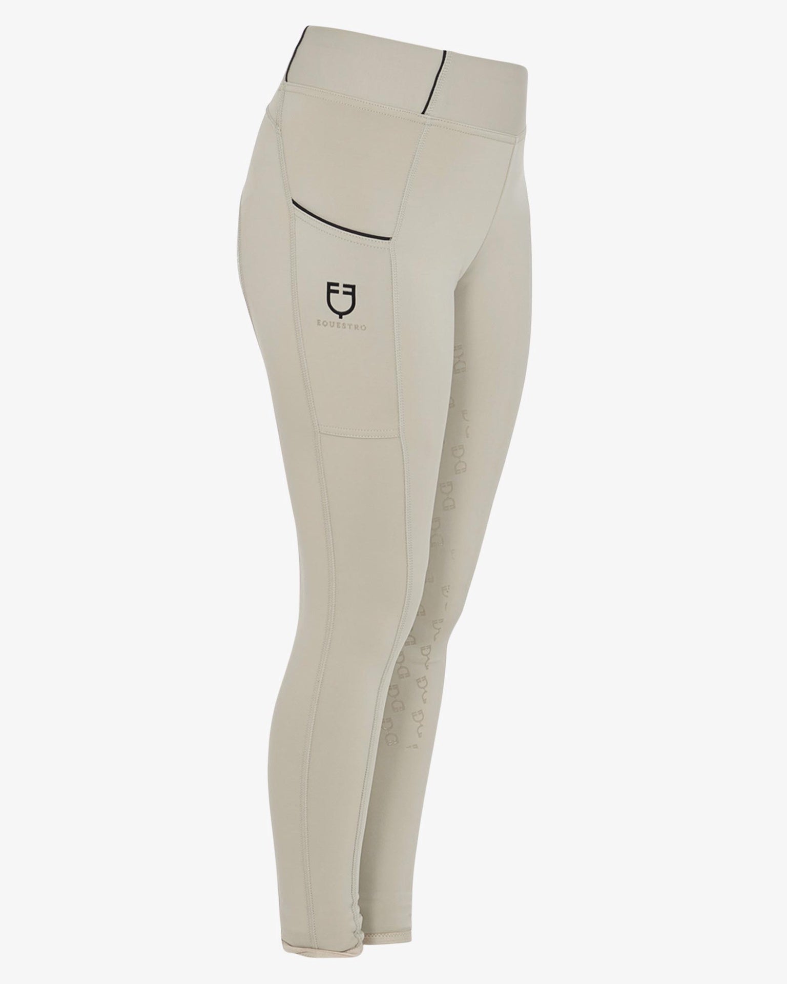 Equestro Meisjes Slim Fit Grip Legging
