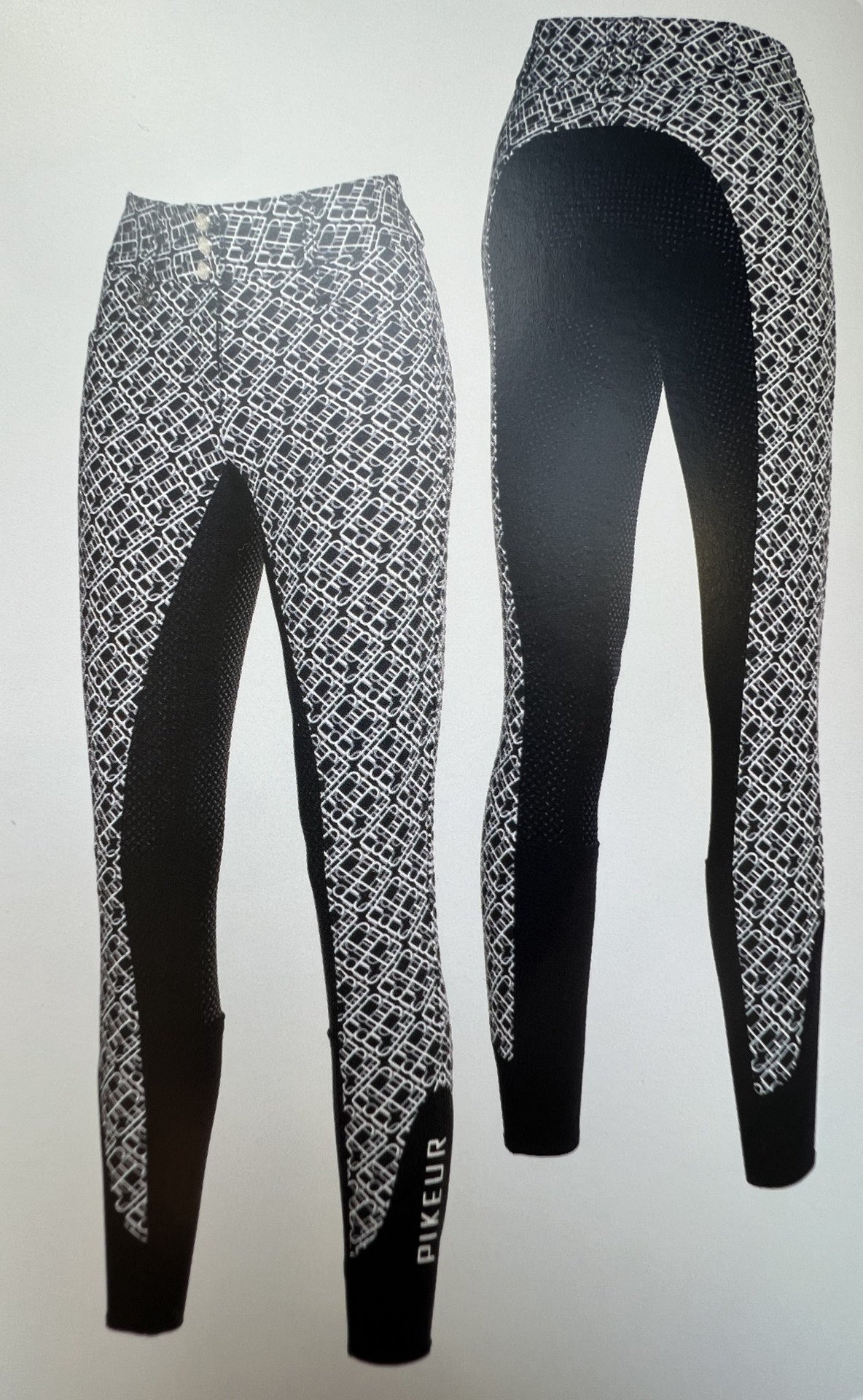 Pikeur Dames Candela Grip Print Full Patches