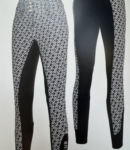 Pikeur Dames Candela Grip Print Full Patches