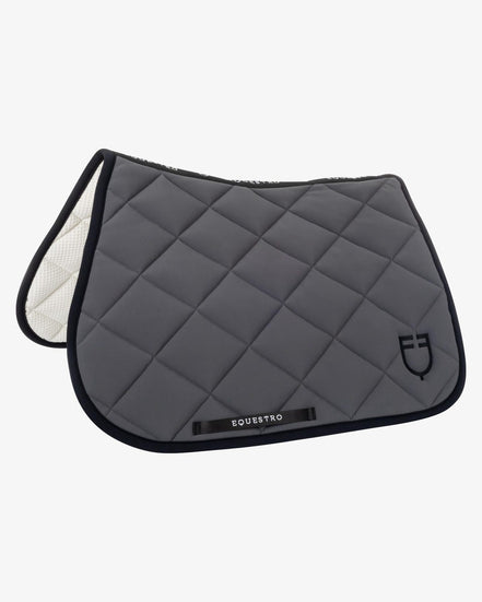 Equestro Zadeldek Met Logo Black Line Editie