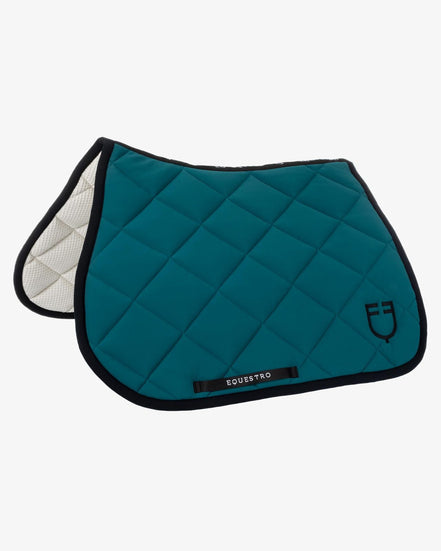 Equestro Zadeldek Met Logo Black Line Editie