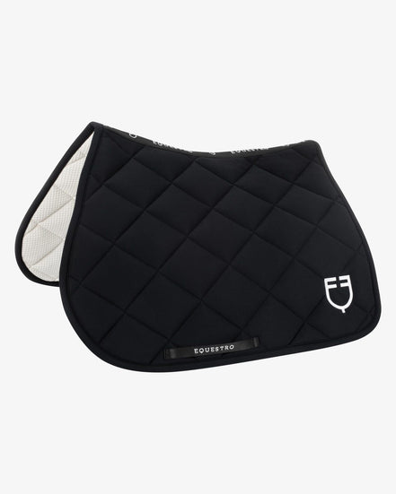 Equestro Zadeldek Met Logo Black Line Editie