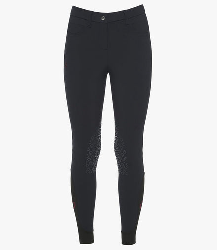 Cavalleria Toscana Jumping Rijbroek Jersey Knee Grip Meisjes FW24