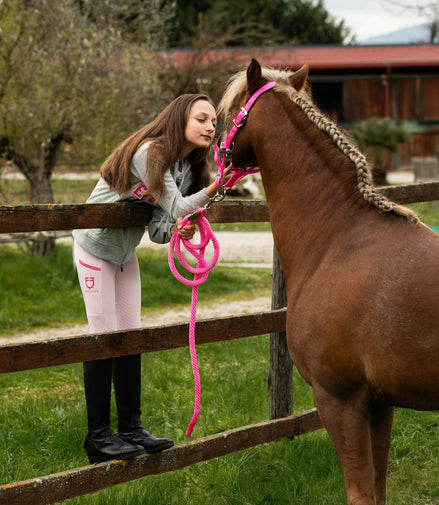 Equestro Slim Fit Leggings für Mädchen mit Grip