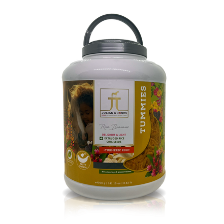 Julian & Jones Tummies Pot Paardensnoepjes met Rijst & Kurkuma