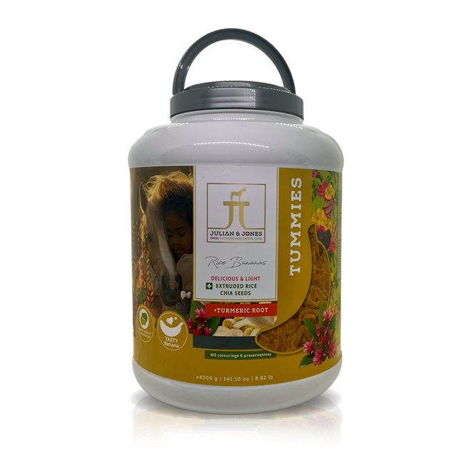 Julian & Jones Tummies Pot Paardensnoepjes met Rijst & Kurkuma