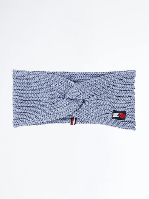 Bandeau Tommy Hilfiger à motif équestre torsadé