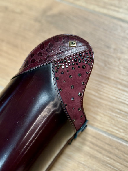 De Niro Bellini Brushed Burgundy G35 Musa & GGL80 Swarovski + Knee Comfort