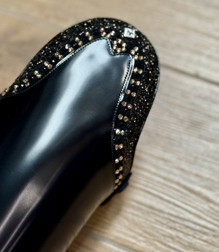 De Niro Bellini Brushed Black G9 Rondine Crystal Fabric GGS78 Swa + Knee Comfort