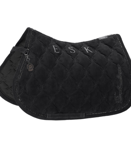 Eskadron Zadeldek Velours Crystal Platinum 25