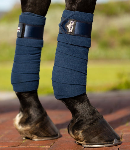 Lemieux Loire Satin Bandages Atlantic