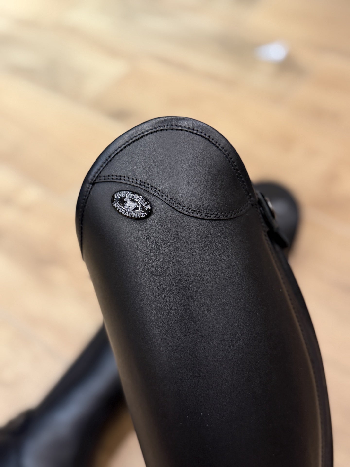 DeNiro Levante01 Black Logo Brown Sole