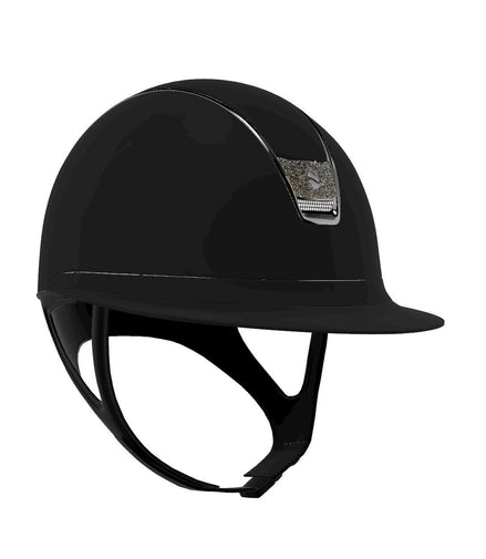 Samshield Miss Shield Chrome Black Trim Blazon Crystal Fabric MetalEclipse