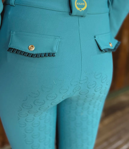 Joline Rijbroek Petrol Blue