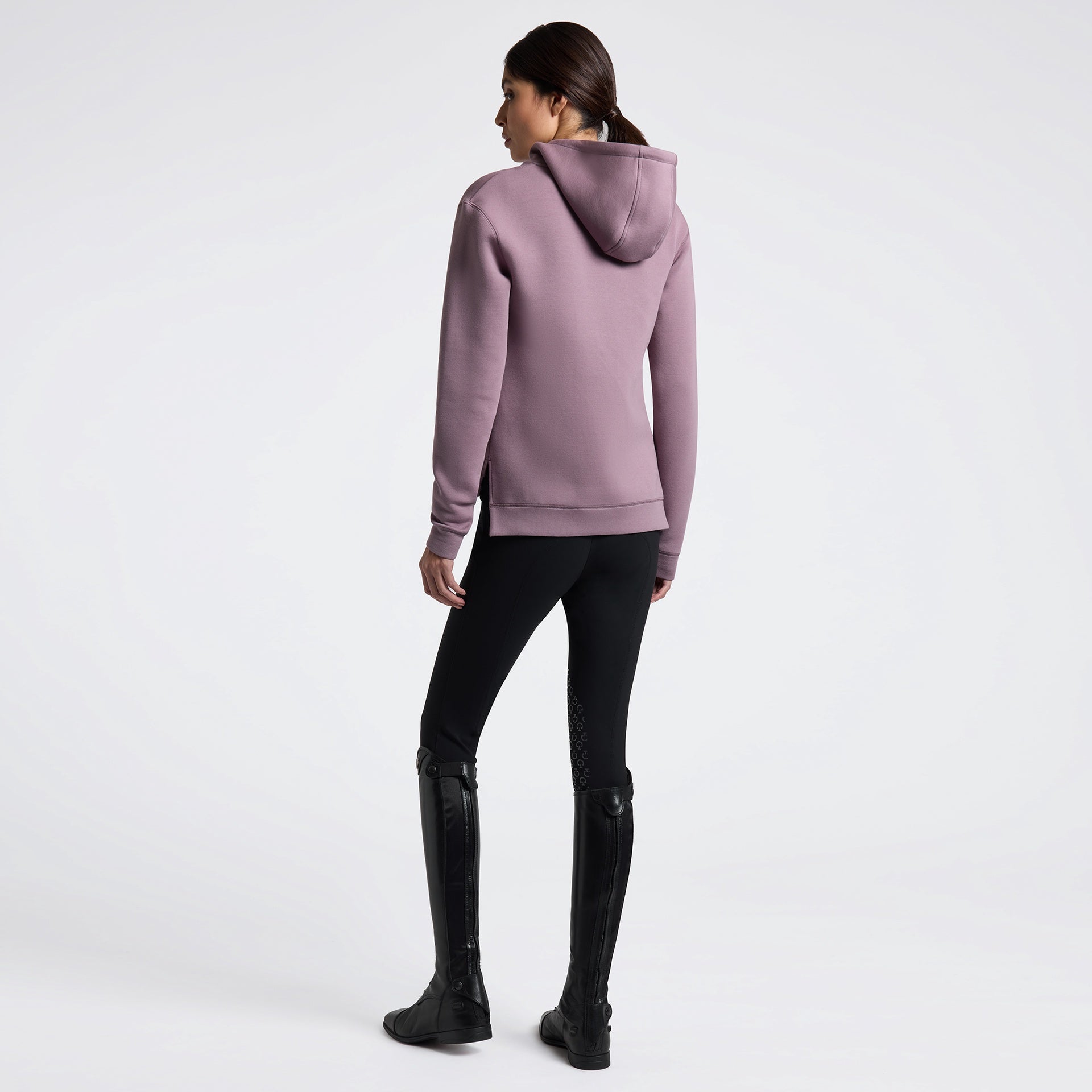 Cavalleria Toscana Cotton Zip Hoodie Dames