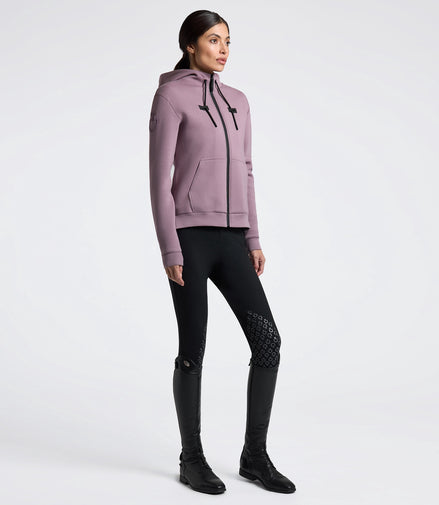 Cavalleria Toscana Cotton Zip Hoodie Damen