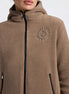 Cavalleria Toscana Fleece Zip Hoodie Dames