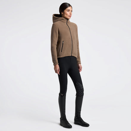Cavalleria Toscana Fleece Zip Hoodie Dames