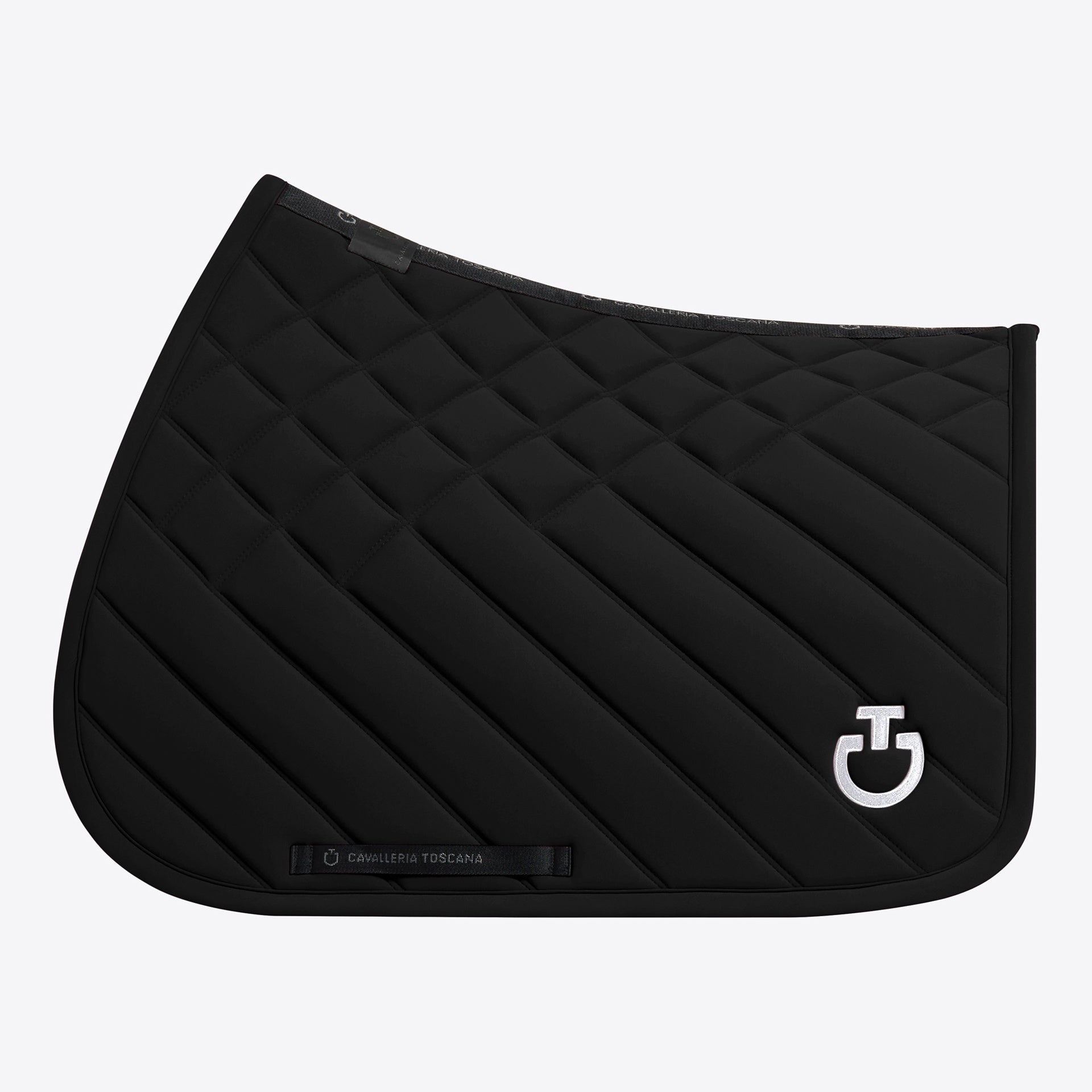 Cavalleria Toscana Diamonds & Lines Quilted Saddle Pad