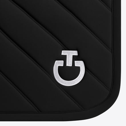 Cavalleria Toscana Diamonds &amp; Lines Quilted Saddle Pad