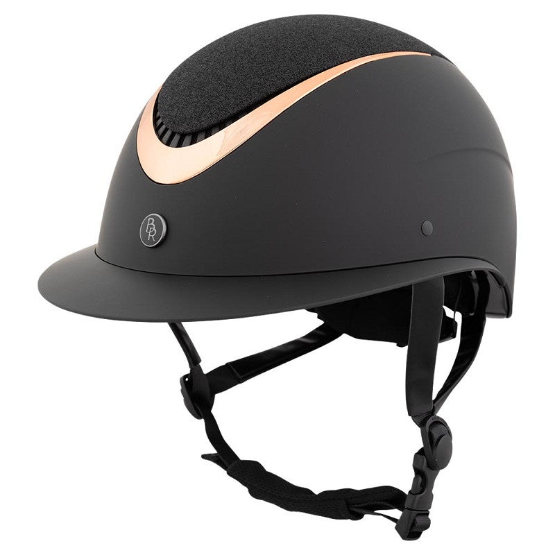 BR rijhelm Theta Plus Painted Glitter Rosegold