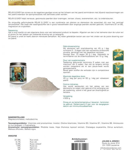 Julian &amp; Jones Relax &amp; Easy 1,2 kg