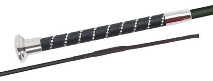 Fleck Fibreglas core ,Crystal wrapped grip Chrome