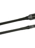Fleck Whip Nylon wrapped 24cm Grip Cushion Flap Black