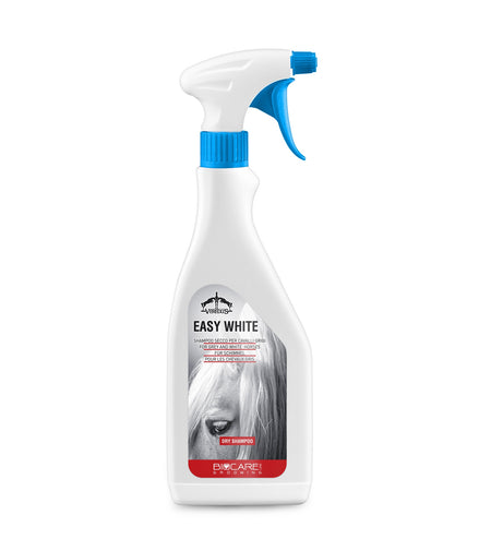 Veredus Easy White Droogshampoo voor grijze paarden