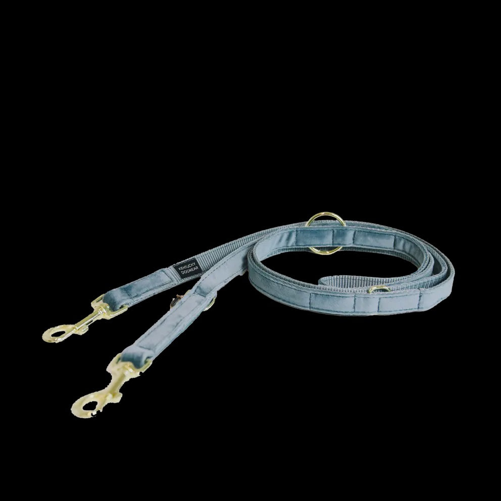 Kentucky Dog Leash Velvet Adjustable