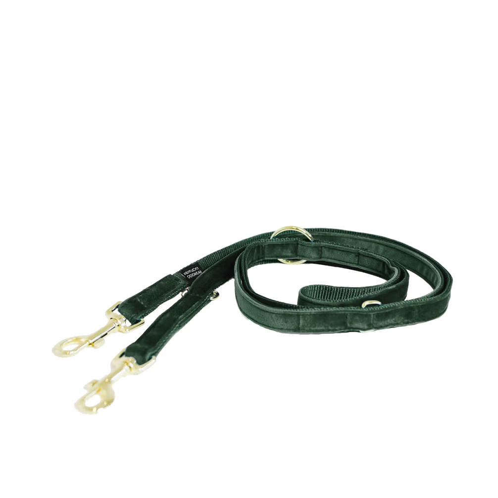 Kentucky Dog Leash Velvet Adjustable – detailfoto 4
