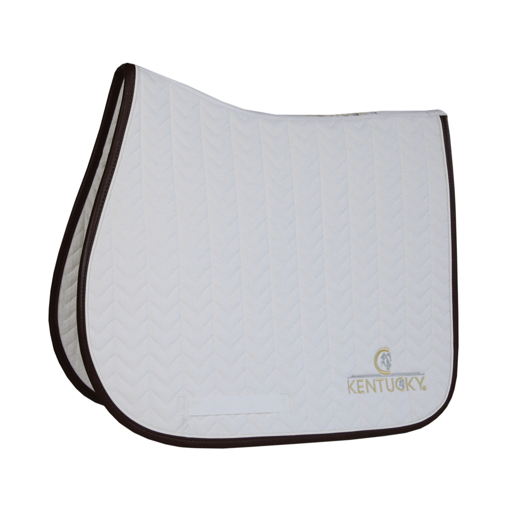Kentucky Saddle Pad Leather Fishbone