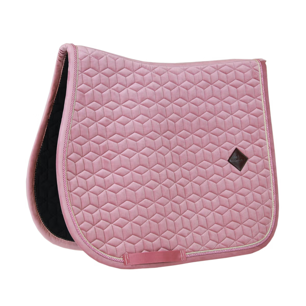 Kentucky Zadeldek Velvet Luxe Fluweel en Anatomisch Zadeldoeken - Maddelin Equestrian Kentucky
