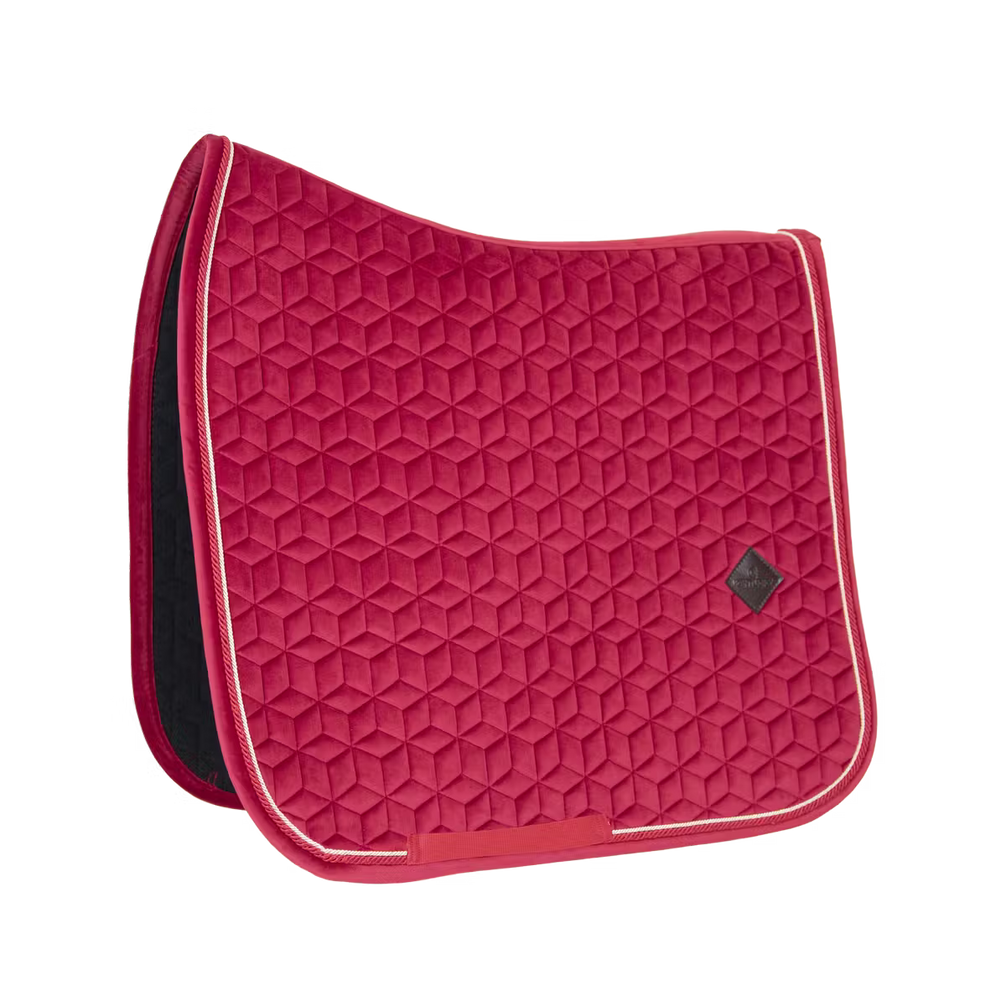 Kentucky Zadeldek Velvet Luxe Fluweel en Anatomisch Zadeldoeken - Maddelin Equestrian Kentucky