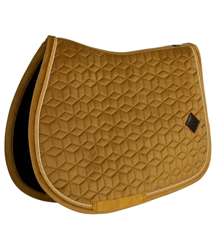Kentucky Zadeldek Velvet Luxe Fluweel en Anatomisch Zadeldoeken - Maddelin Equestrian Kentucky