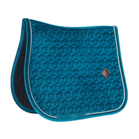 Kentucky Zadeldek Velvet Luxe Fluweel en Anatomisch Zadeldoeken - Maddelin Equestrian Kentucky