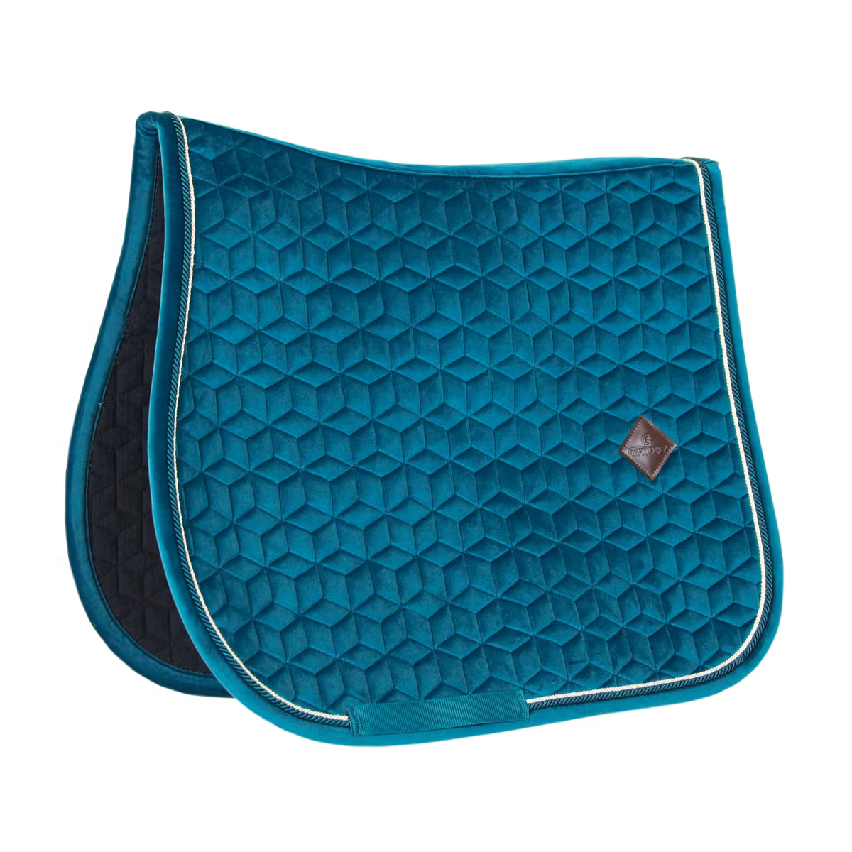 Kentucky Zadeldek Velvet Luxe Fluweel en Anatomisch Zadeldoeken - Maddelin Equestrian Kentucky