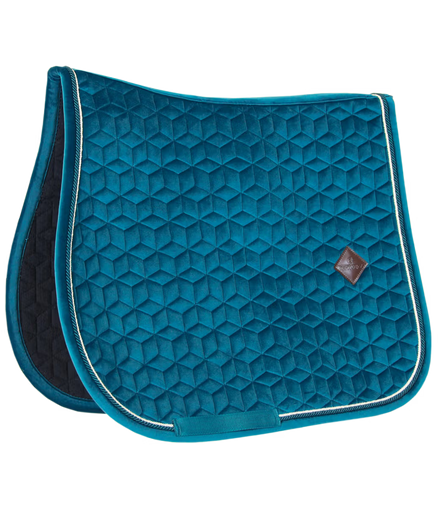 Kentucky Zadeldek Velvet Luxe Fluweel en Anatomisch Zadeldoeken - Maddelin Equestrian Kentucky