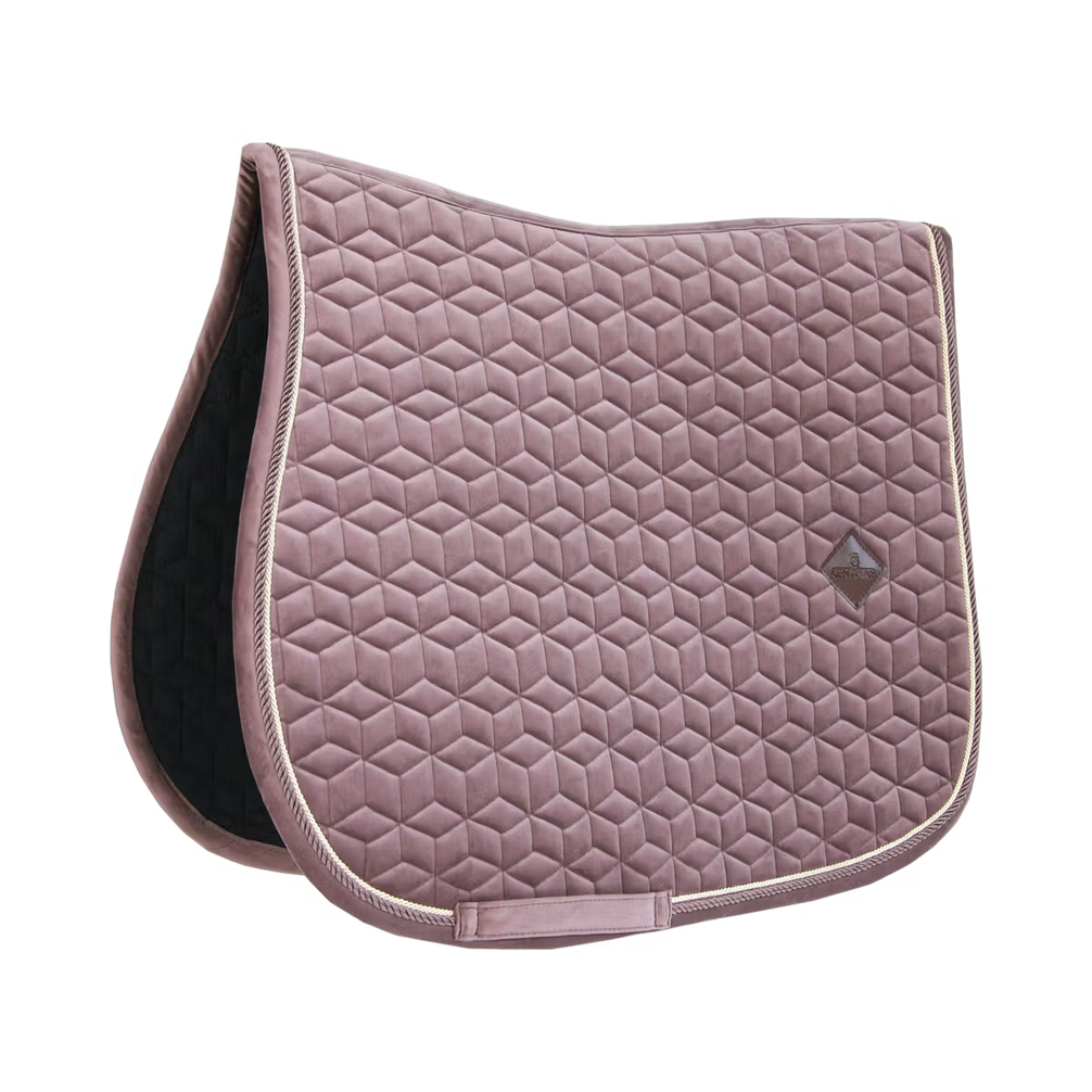 Kentucky Zadeldek Velvet Luxe Fluweel en Anatomisch Zadeldoeken - Maddelin Equestrian Kentucky