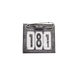 Kentucky Head Number PVC With Safety Pin – detailfoto 2