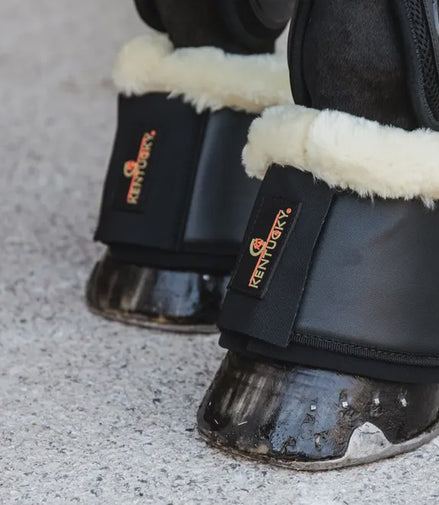 Kentucky Sheepskin Leather Overreach Boots