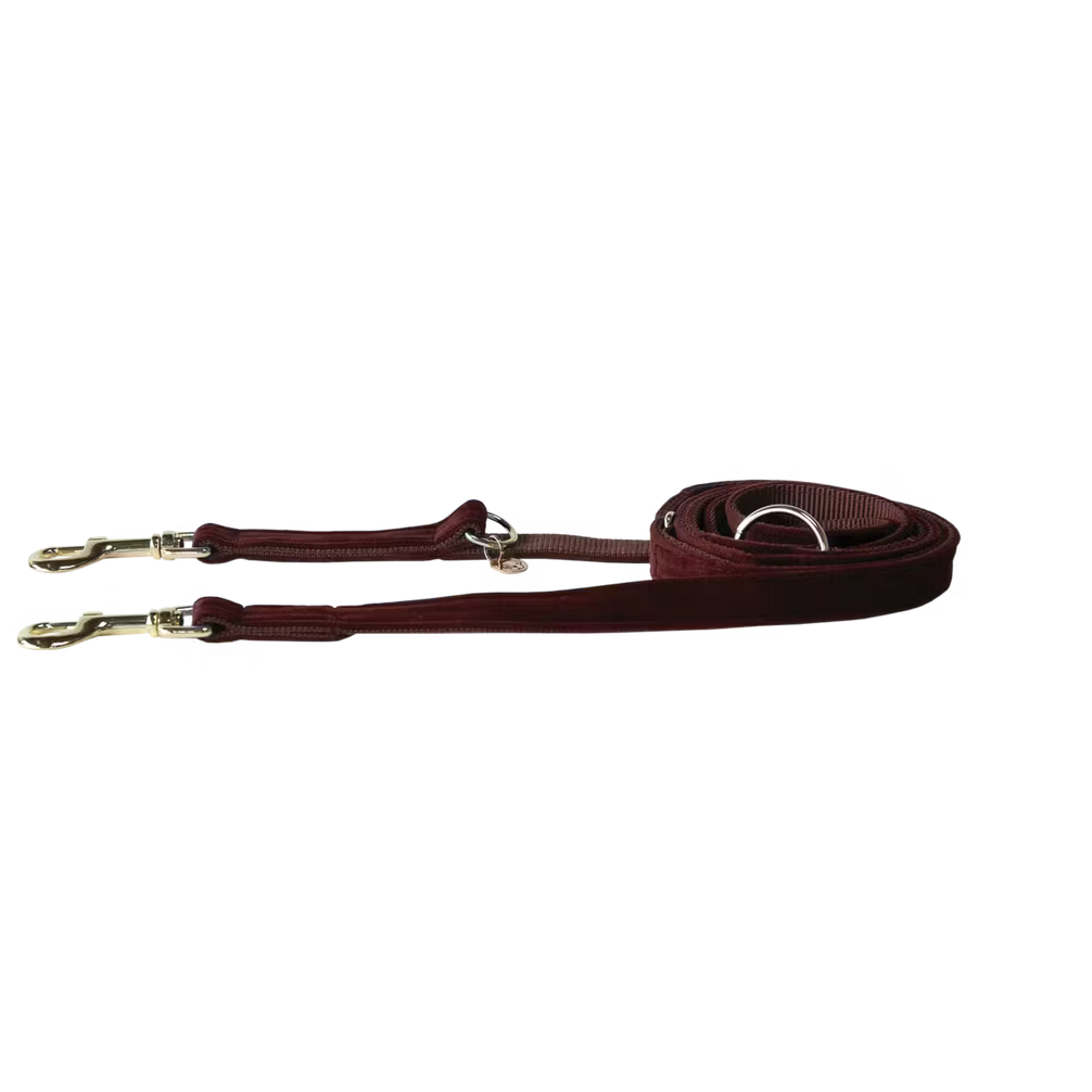 Kentucky Dog Leash Velvet Adjustable – detailfoto 3